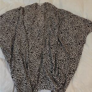 Newbury Kustom Animal Print Long Sleeve Top